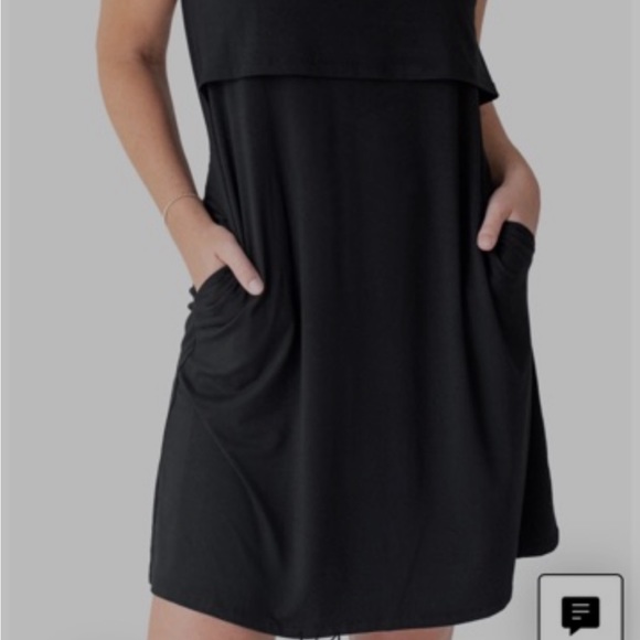 NWT Kindred bravery Eleanora bamboo maternity dress and nursing cover bundle - Picture 2 of 9